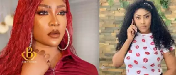 Angela Okorie turns the heat on with beautiful, exotic red-haired photo on social media